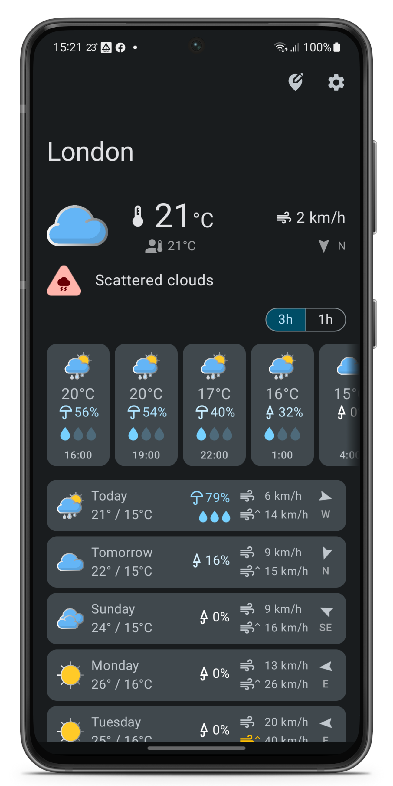 Welkin Weather Screenshot
